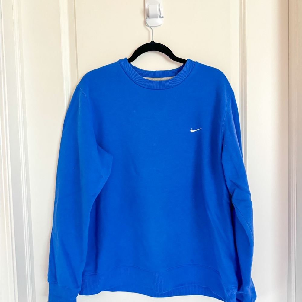 Nike Blue Sweater large